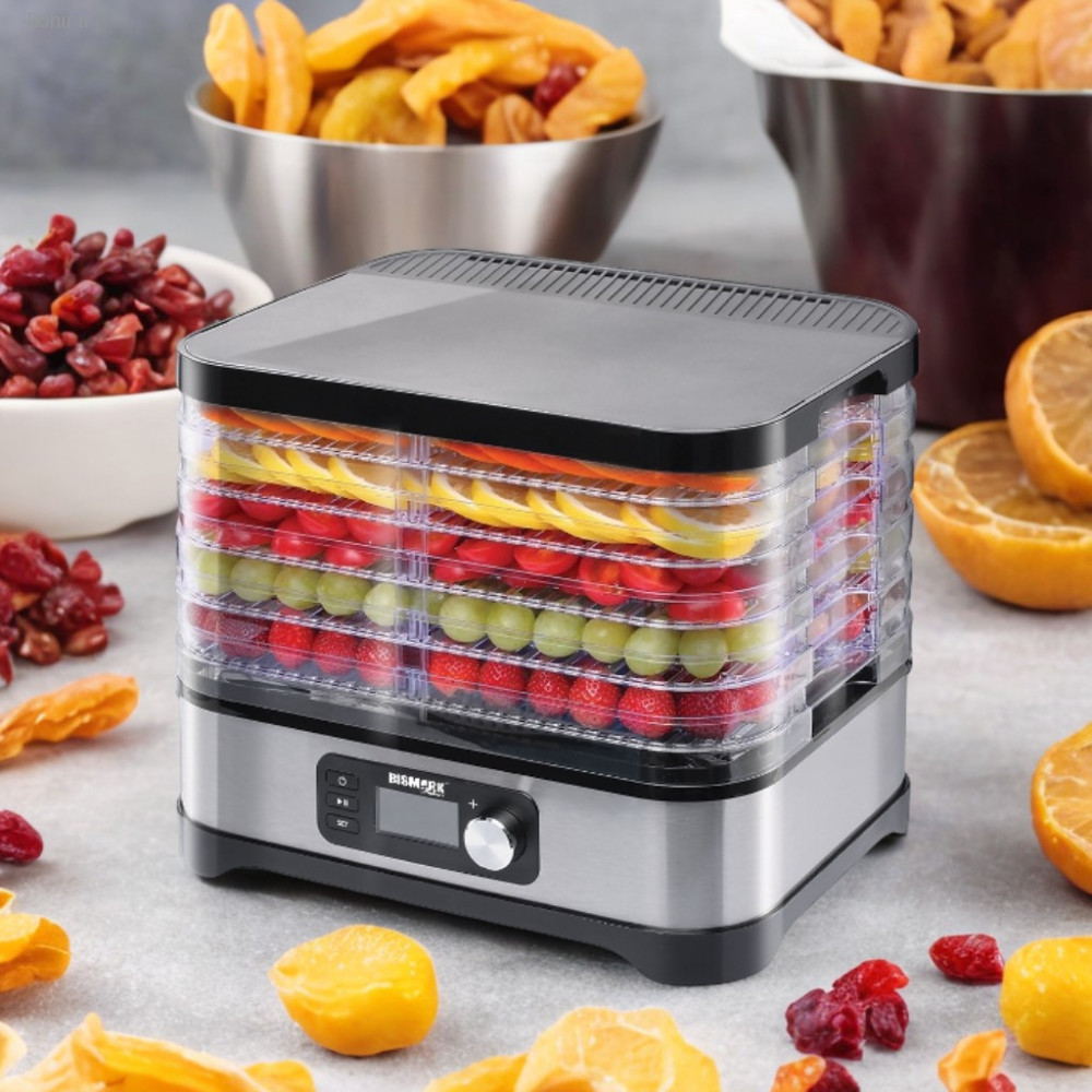 میوه خشک کن 5 طبقه بیسمارک مدل BM3004